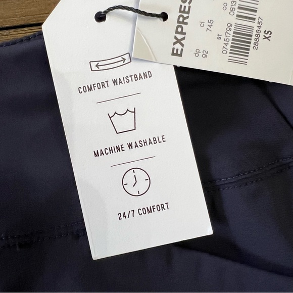 NWT Express all-day pant in navy - Picture 7 of 9
